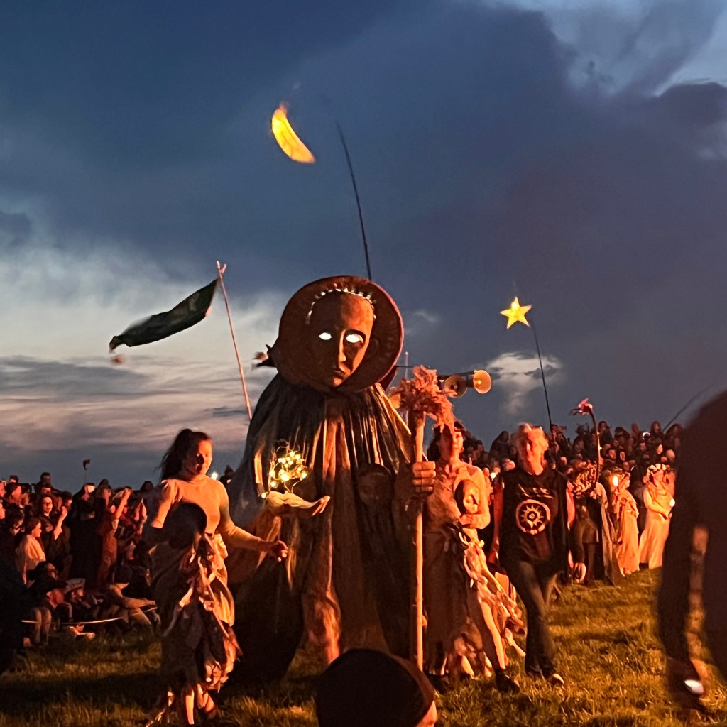 Bealtaine Fire Festival at Hill of Uisneach –&nbsp;Night