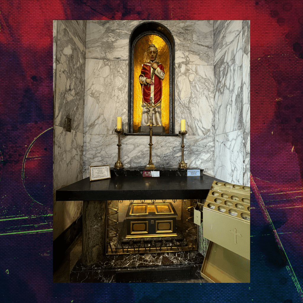 Relics of St&nbsp;Valentine